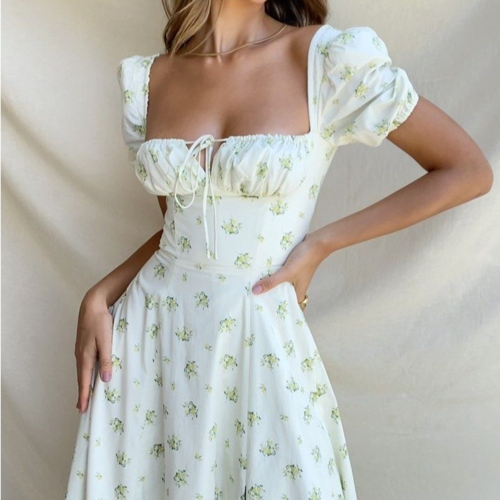 House of CB | Tallulah Floral Cotton Blend Sundress only worn once NWOT